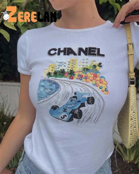 chanel formule 1|chanel's formula 1 shirts.